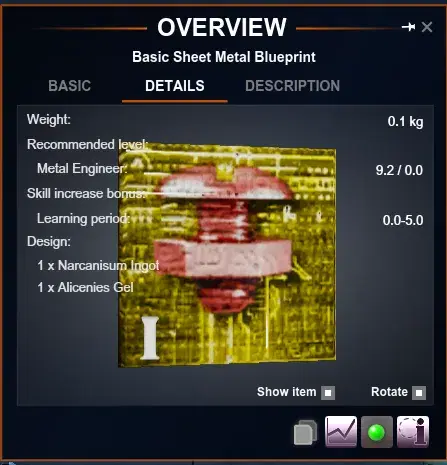 Basic Sheet Blueprint