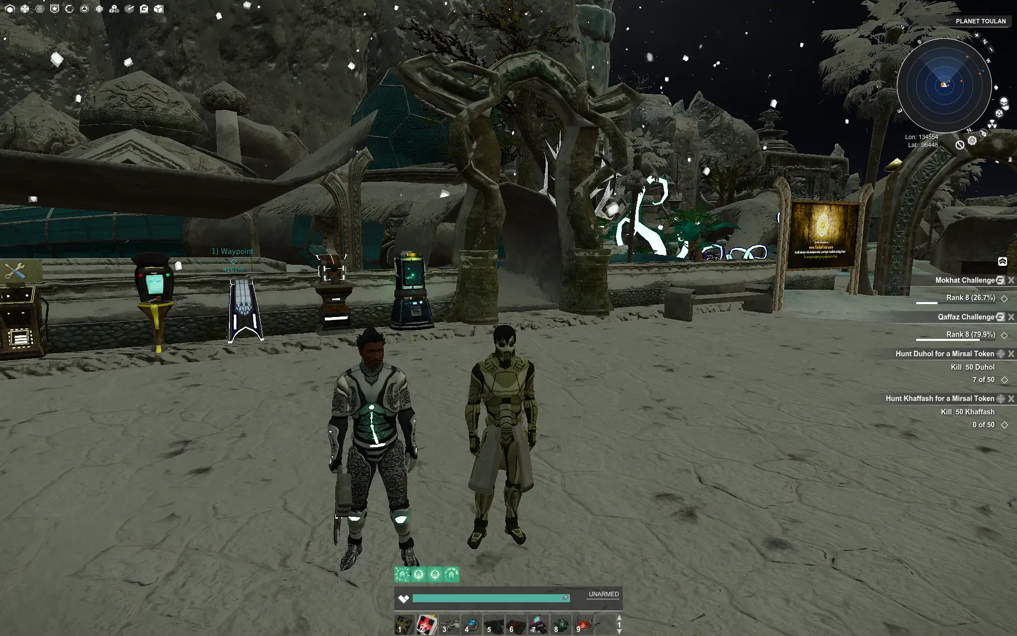 NPC in Nahar City who gives the NawaCore MK1