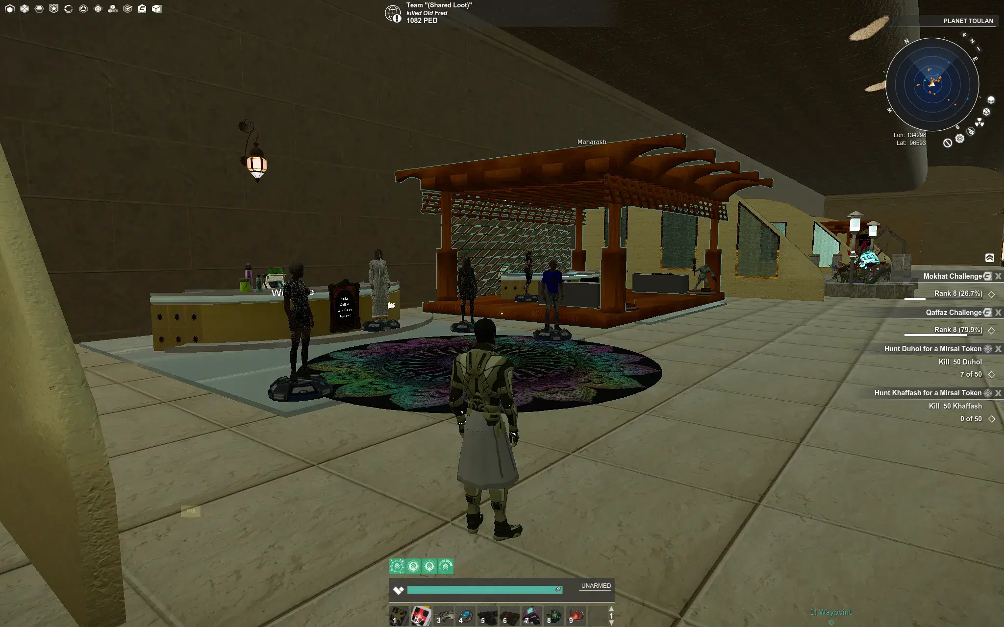 Assorted items and imported off-world materials sold in Nahar Tower