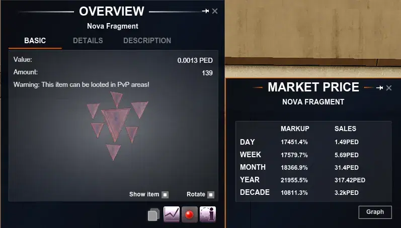 Nova fragments valuable for general recipes