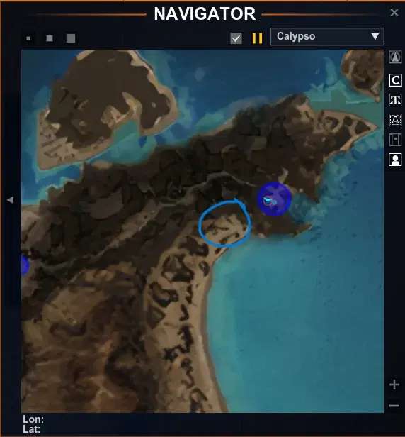Snablesnots hunting grounds near Half Moon Cove on Calypso